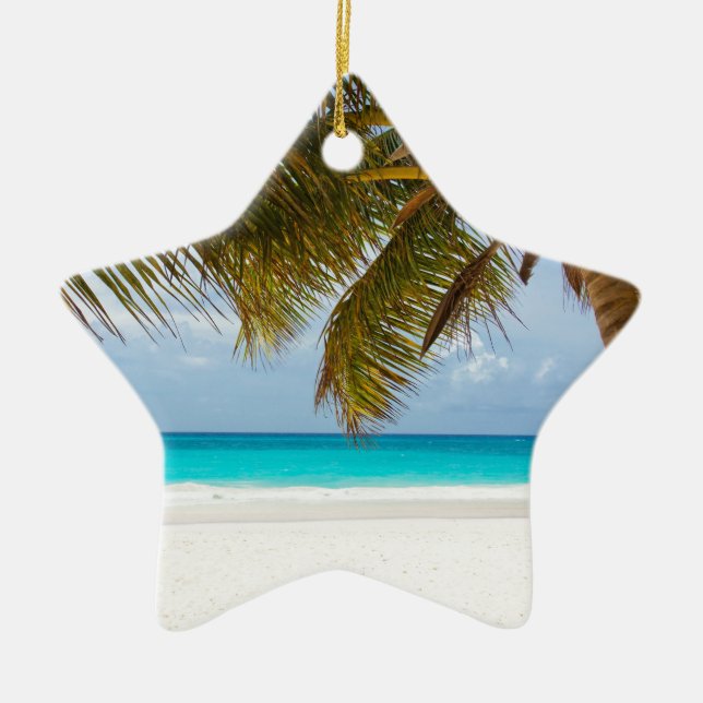 Ich wünschte, Sie wären hier! Keramikornament (Vorne)