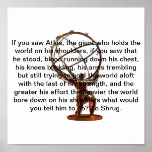 Ich würde Atlas sagen, sie sollen zucken. Poster