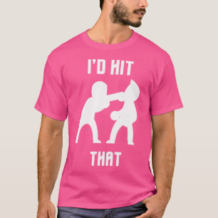 Ich würde das komische Boxingkickboxen treffen T-Shirt