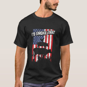 Ich würde das rauchen - Funny GRILLEN Smoker Pater T-Shirt