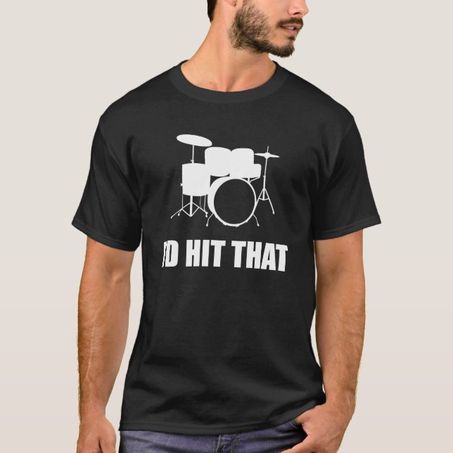 Ich würde das treffen T-Shirt (Vorderseite)