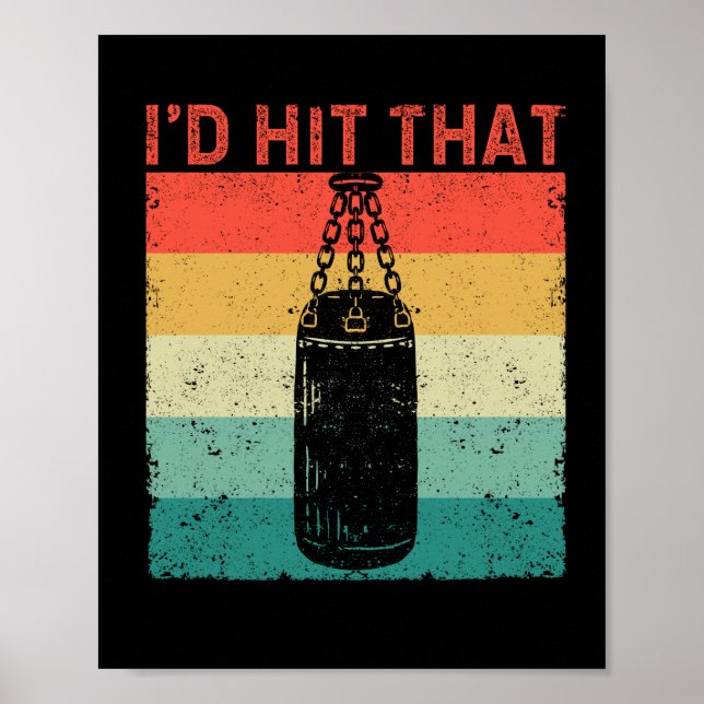 Ich würde den Boxertrainer-Fan von der Fliege tref Poster (Vorne)