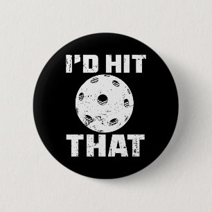 Ich würde den Pickleball Player Badminton Racquet  Button