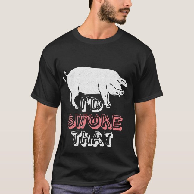 Ich würde den rauchen T-Shirt (Vorderseite)