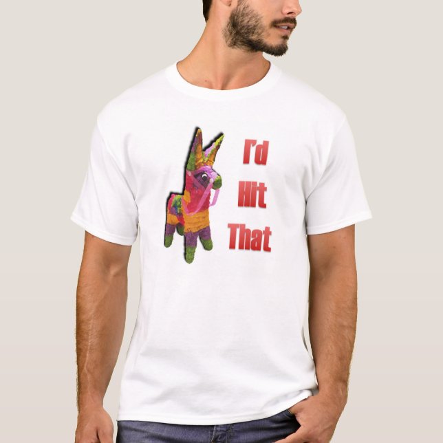 Ich würde den schlagen? T-Shirt (Vorderseite)