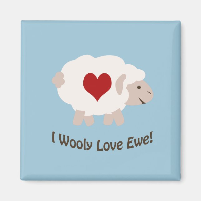 Ich würde dich Liebe! Magnet (Vorne)