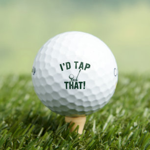 Ich würde diese lustigen Golf-Sarkasmus-Sprüche Go Golfball