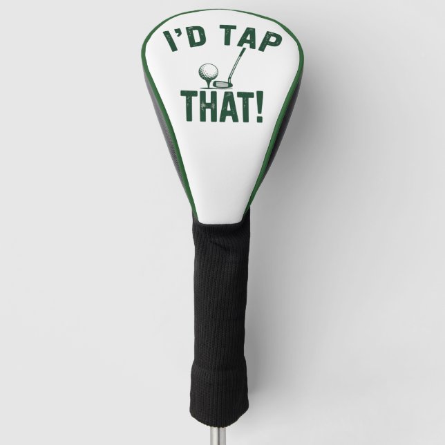 Ich würde diese lustigen Golf-Sarkastischen-Sprüch Golf Headcover (Vorderseite)