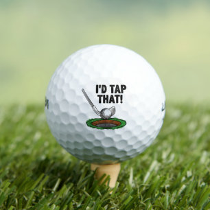 Ich würde diesen Golfball antippen - Geschenk für