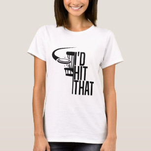 Ich würde diesen lustigen Disc-Golf-Sport-Geschenk T-Shirt