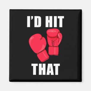 Ich würde diesen lustigen Spruch Kickboxen Männer Magnet