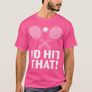 ICH Würde Diesen Tennis-Schläger-Ball-Sportler-Tra T-Shirt