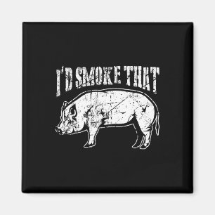 Ich würde dieses BBQ-Schweinefleisch Low And Slow  Magnet