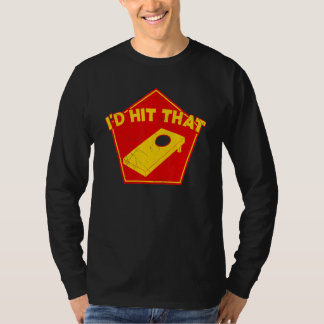 Ich würde dieses Cornhole-Team Bean Bag   Cornhole T-Shirt
