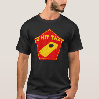 Ich würde dieses Cornhole-Team Bean Bag   Cornhole T-Shirt