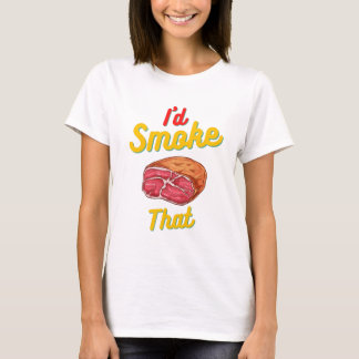 Ich würde dieses Damen Basic T-Shirt rauchen