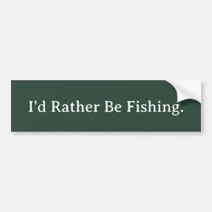 Ich würde eher angeln. autoaufkleber