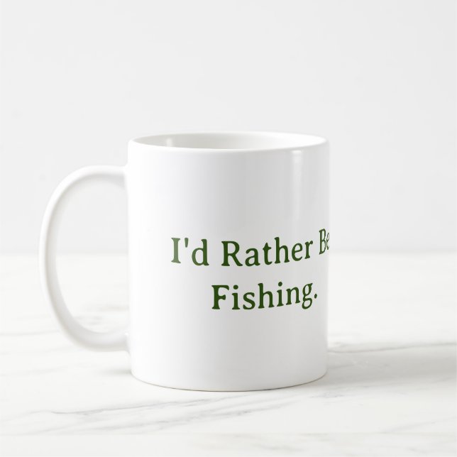 Ich würde eher angeln. Tasse (Links)