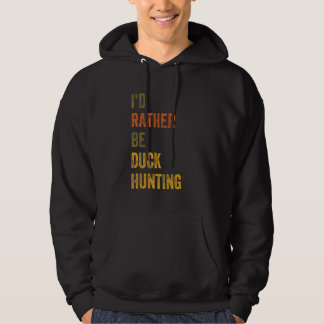 Ich würde eher auf Entenjagd gehen Hoodie