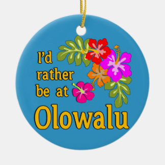 Ich würde eher bei Olowalu Hawaii sein Keramik Ornament