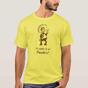 Ich würde eher bei Panchos sein T-Shirt