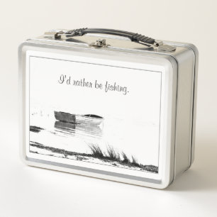 Ich würde eher Bootstrophen fischen Metall Brotdose