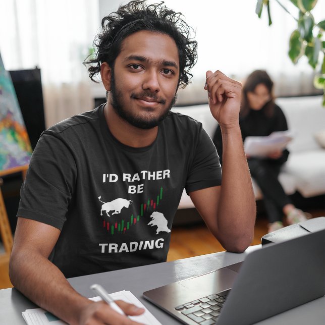 Ich würde eher Börsenhändler werden T-Shirt (Von Creator hochgeladen)