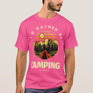 Ich würde eher Camping Retro Camper Wandern drauße T-Shirt