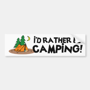Ich würde eher Camping sein Autoaufkleber