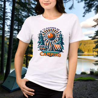 Ich würde eher Camping Vintag Vibes sein Tri-Blend Shirt
