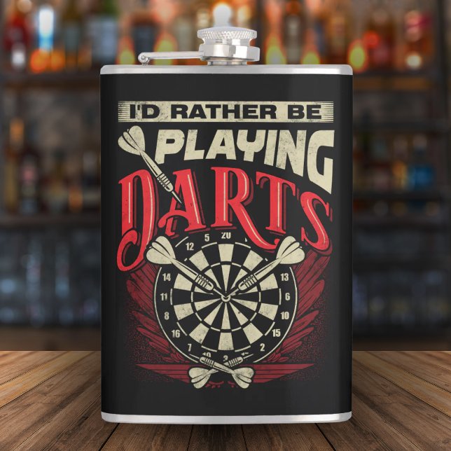 Ich würde eher Darts Flask 8 oz spielen. Flachmann (Von Creator hochgeladen)