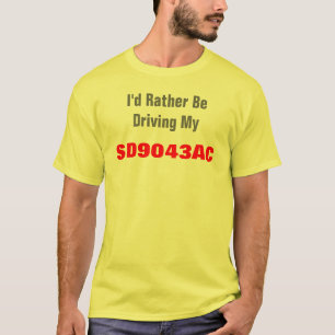 Ich würde eher das Fahren mein, SD9043AC sein T-Shirt