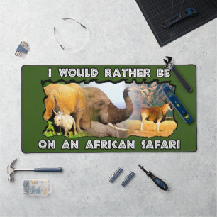 Ich würde eher die afrikanische Safari Wildlife Co Schreibtischunterlage
