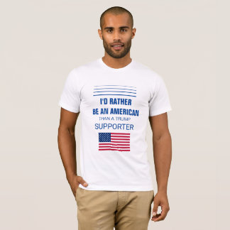 Ich würde eher ein Amerikaner als ein T-Shirt