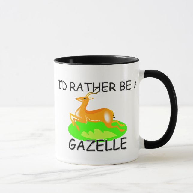 Ich würde eher eine Gazelle sein Tasse (Rechts)