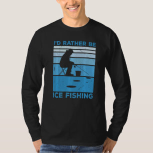 Ich würde eher Eisfischen, Fischeis angeln, Eisfis T-Shirt