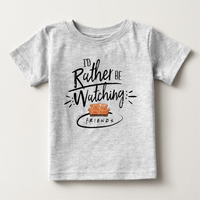 Ich würde eher FRIENDS™ sehen Baby T-shirt (Vorderseite)