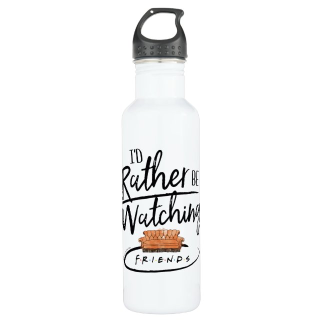 Ich würde eher FRIENDS™ sehen Edelstahlflasche (Vorderseite)