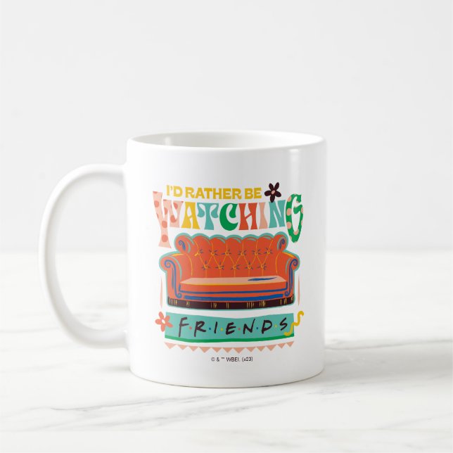 Ich würde eher FRIENDS™ Vibrant Grapic beobachten Kaffeetasse (Links)