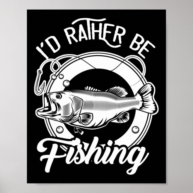 Ich würde eher für den Fischfang in Lover fischen Poster (Vorne)
