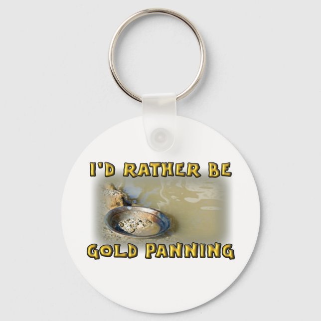 Ich würde eher GOLD PANNEN Schlüsselanhänger (Vorderseite)