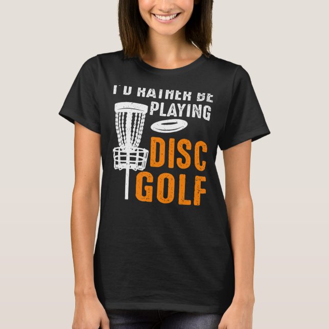 Ich würde eher Golf spielen T-Shirt (Vorderseite)