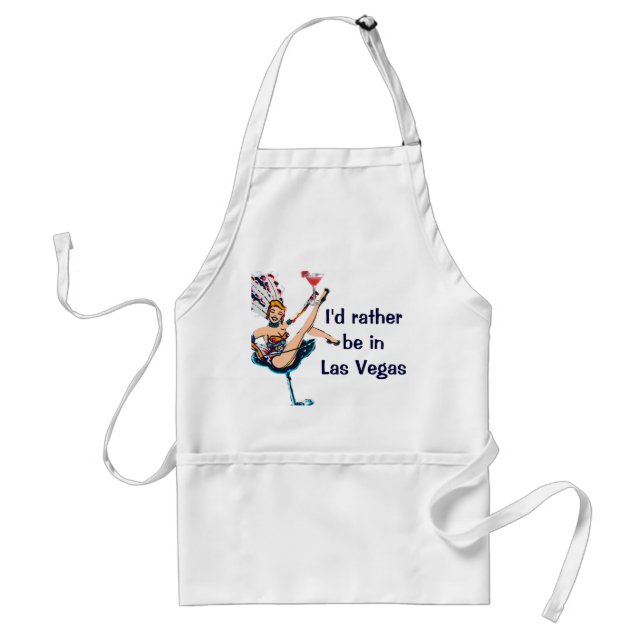 Ich würde eher im Las Vegas-Cocktailentwurf sein Schürze (Vorne)