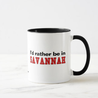 Ich würde eher in der Savanne sein Tasse