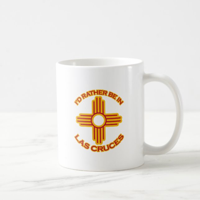Ich würde eher in Las Cruces sein Tasse (Rechts)