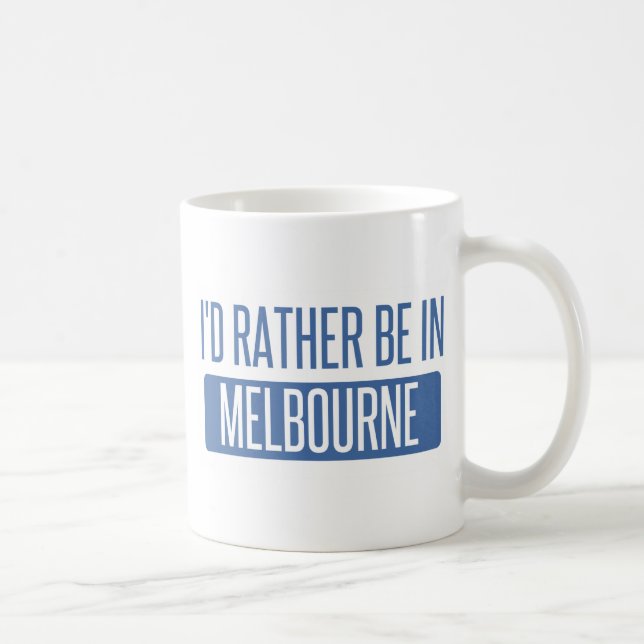 Ich würde eher in Melbourne sein Tasse (Rechts)
