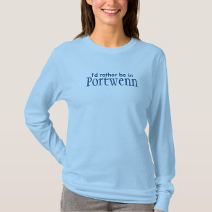 "Ich würde eher in Portwenn" T - Shirt Doc. Marti