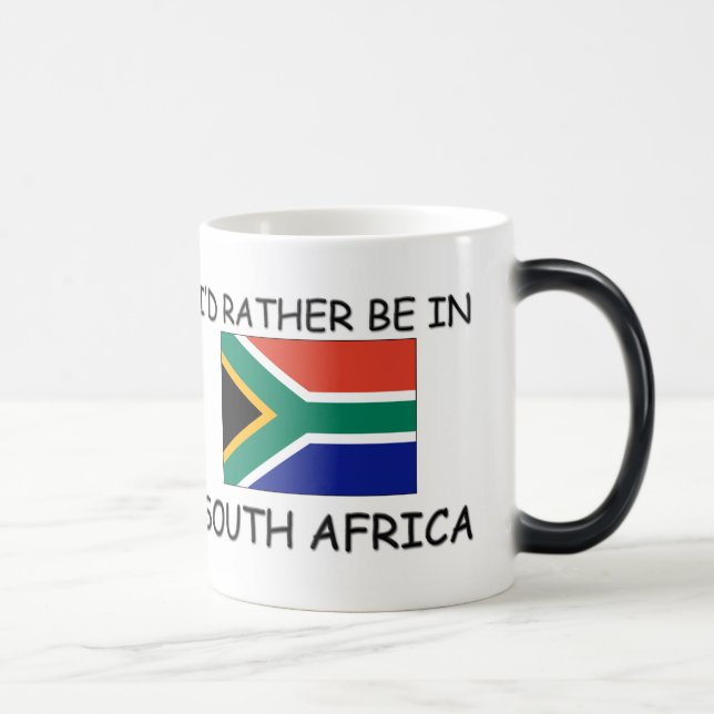 Ich würde eher in Südafrika sein Verwandlungstasse (Rechts)