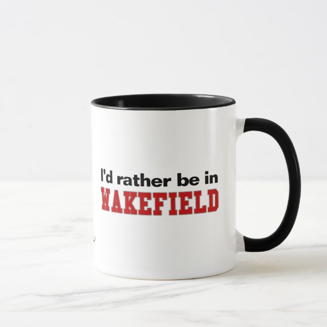 Ich würde eher in Wakefield sein Tasse (Rechts)