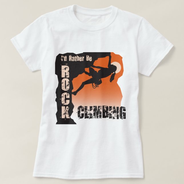 Ich würde eher Klettern Gallonen sein T-Shirt (Design vorne)